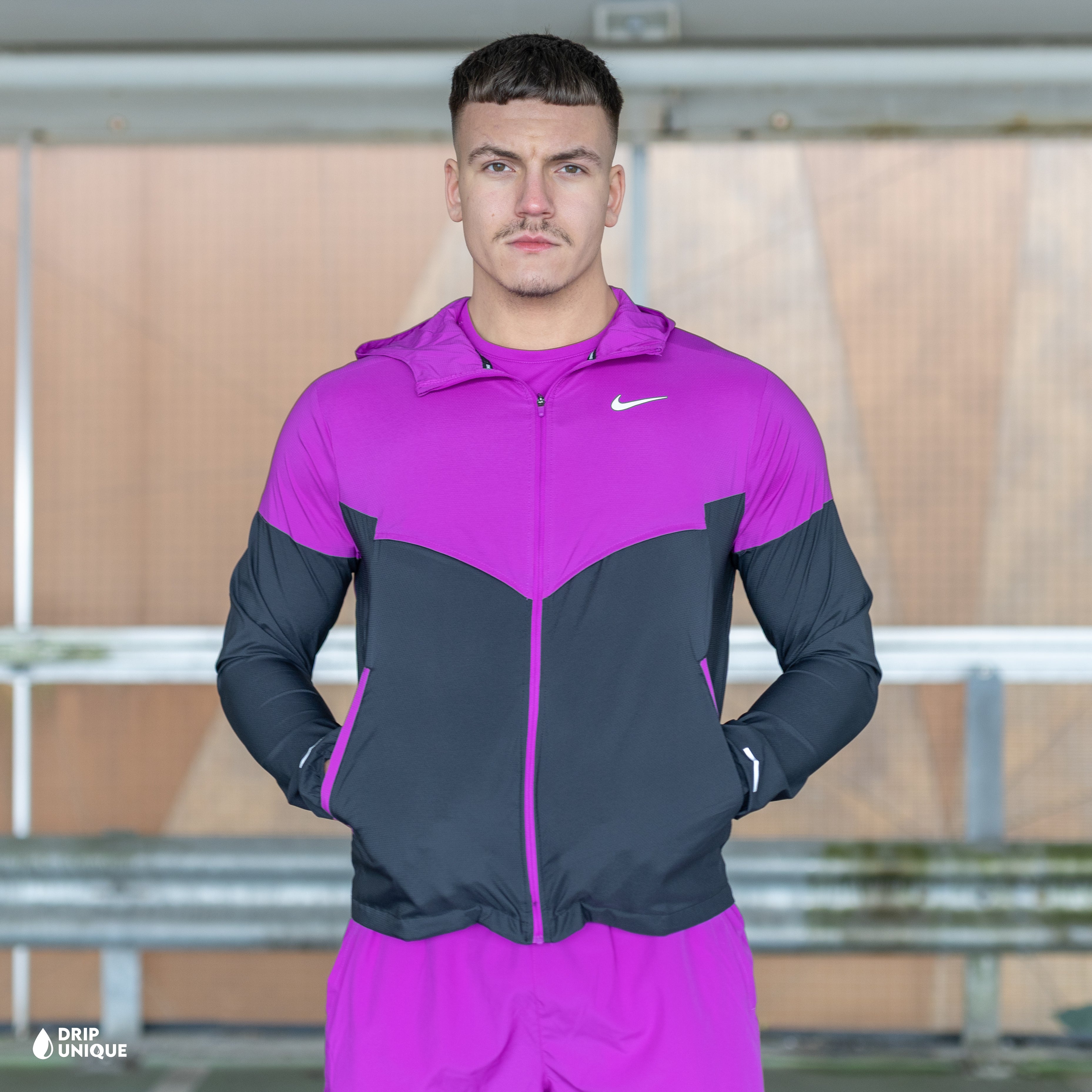 nike windrunner jacket purple