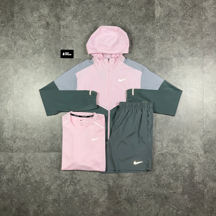 Nike UV Windrunner Pink Foam Bundle, nike 3 piece set, dripuniqueuk