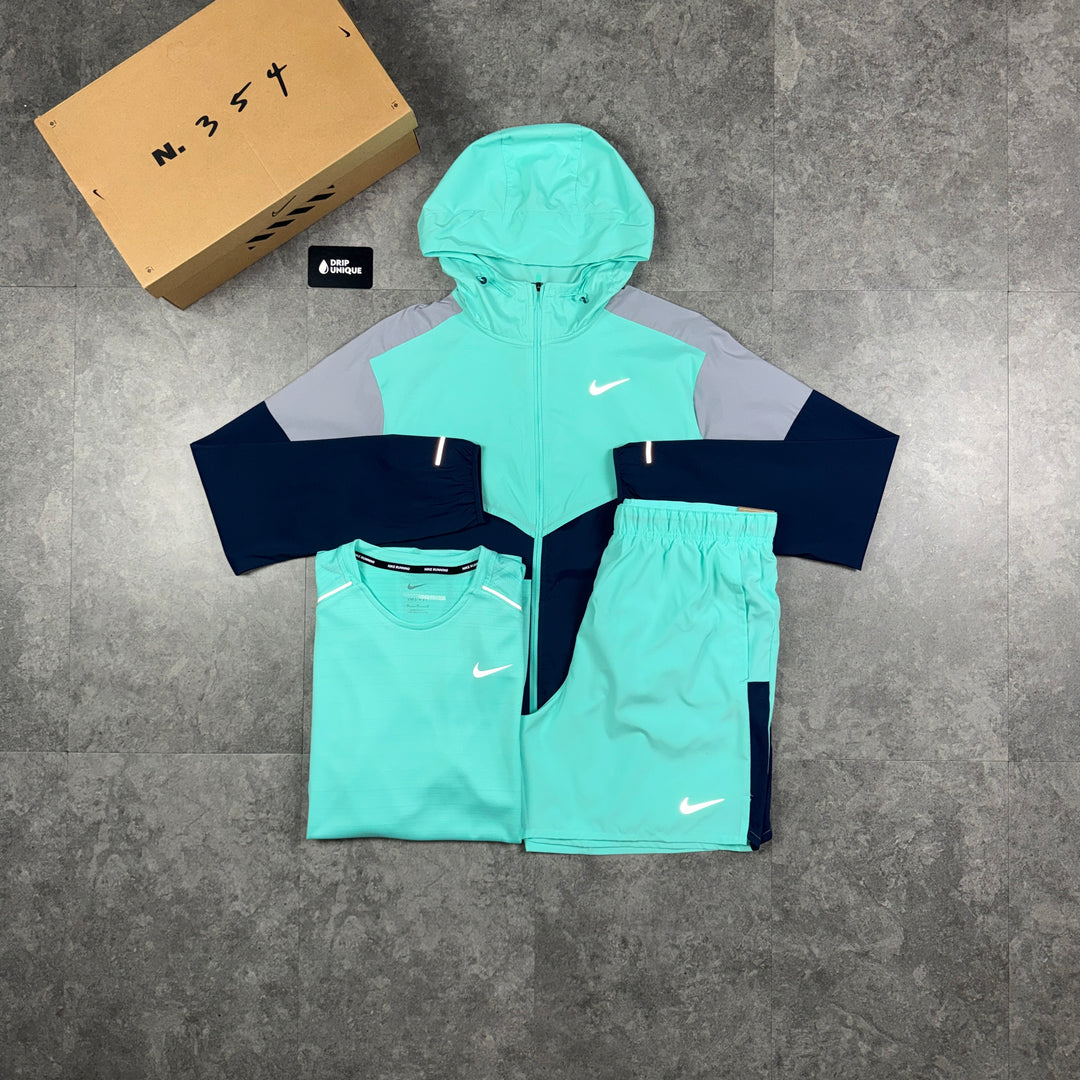 Nike UV Windrunner Turquoise / Navy Bundle, nike bundle, dripuniqueuk