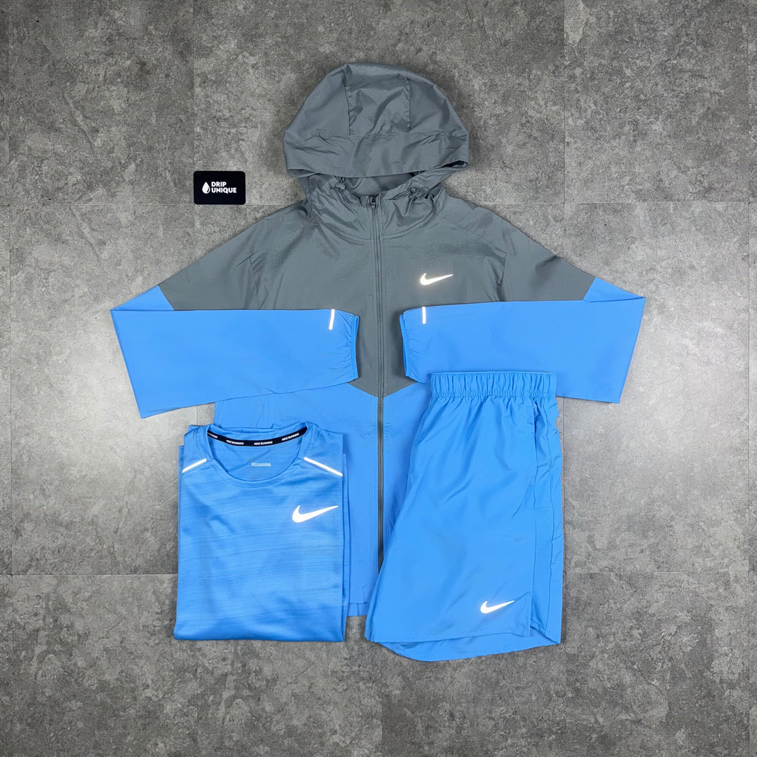 Nike UV Windrunner University Blue Bundle, Nike Sets, dripuniqueuk
