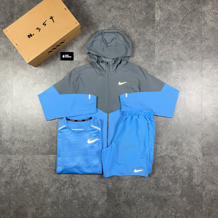 Nike UV Windrunner University Blue Bundle, nike bundle, dripuniqueuk