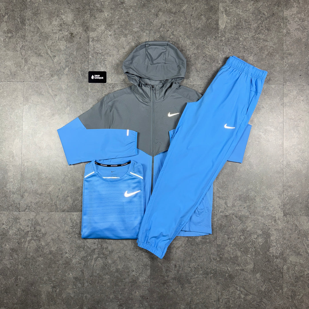Nike UV Windrunner University Blue & Challenger Pants Bundle, nike bundle, dripuniqueuk