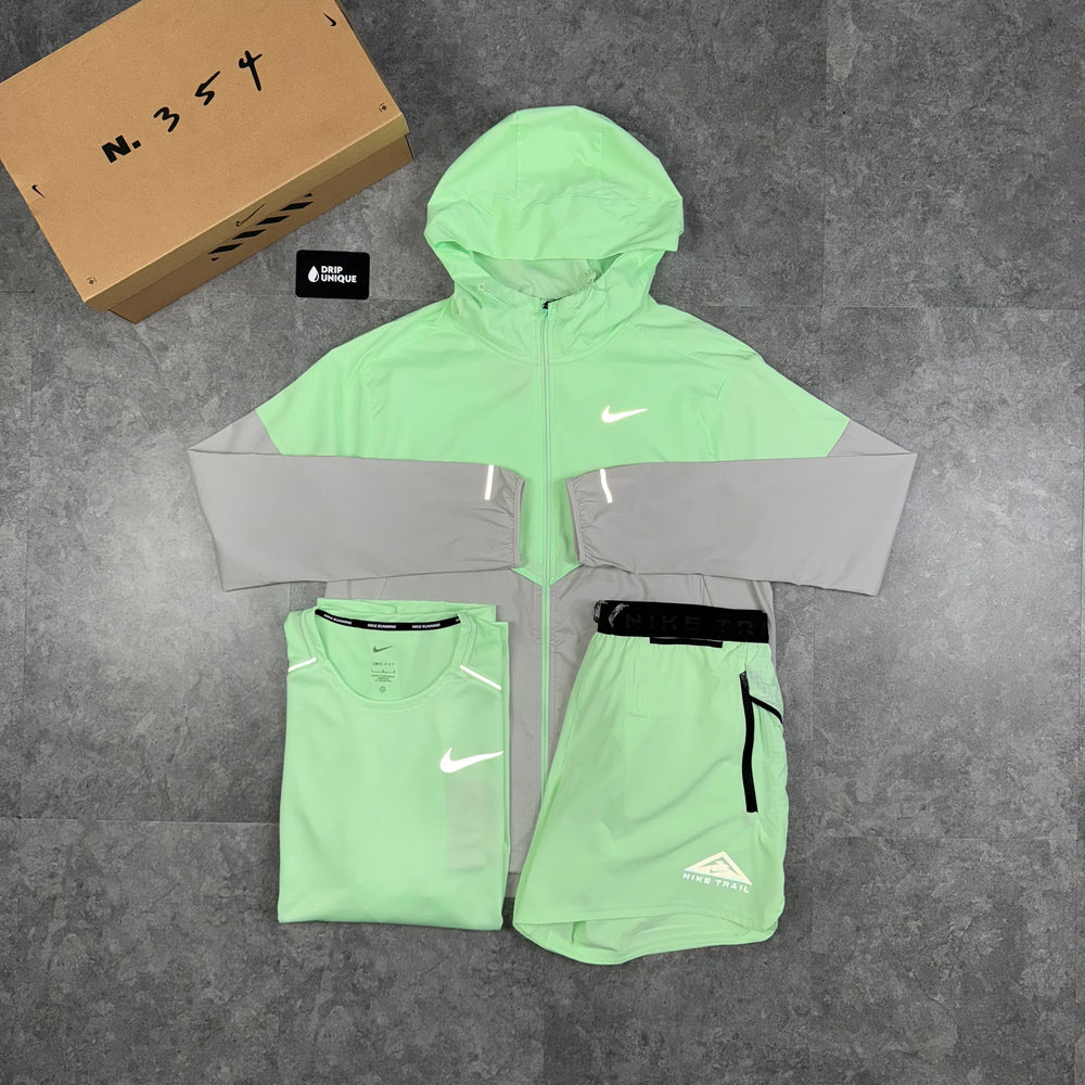 Nike UV Windrunner Vapour Green Bundle, Nike Sets for men, dripuniqueuk