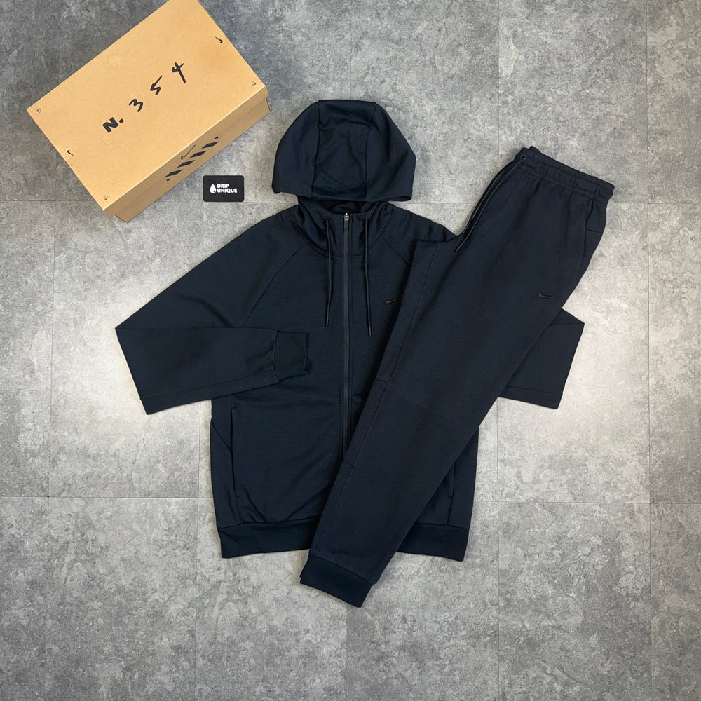 Nike Unlimited Fleece Set Black, nike tracksuit, dripuniqueuk