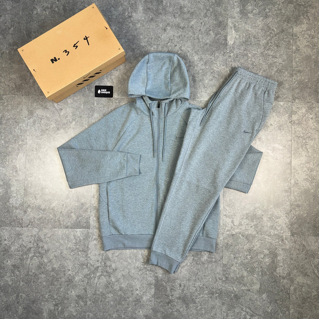 Nike Unlimited Fleece Set Grey, nike tracksuit, dripuniqueuk