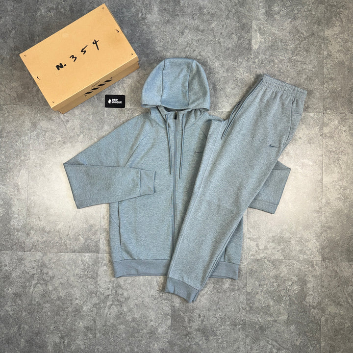 Nike Unlimited Fleece Set Grey, nike tracksuit, dripuniqueuk