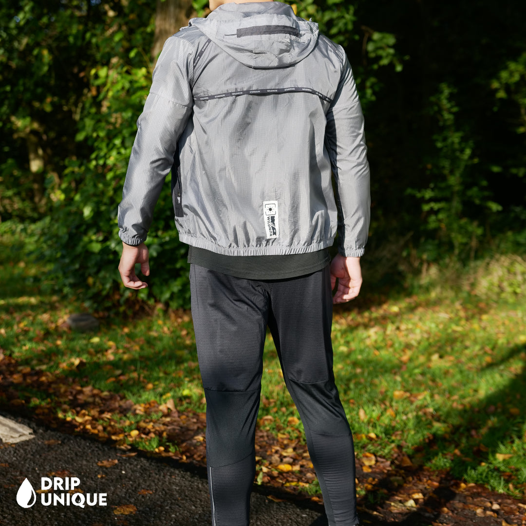 Nike Wildrun Windrunner Jacket Black & Black Nike Phenom Pants Set, Set Nike, dripuniqueuk