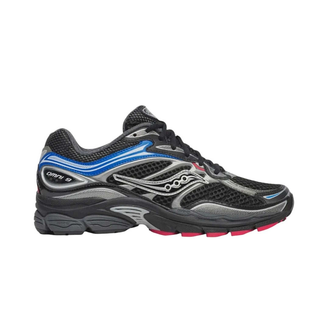 Saucony Omni 9 Black Multi, saucony shoes, dripuniqueuk