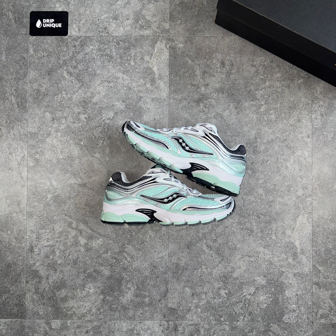 Saucony Omni 9 Fair Aqua, saucony shoes, dripuniqueuk