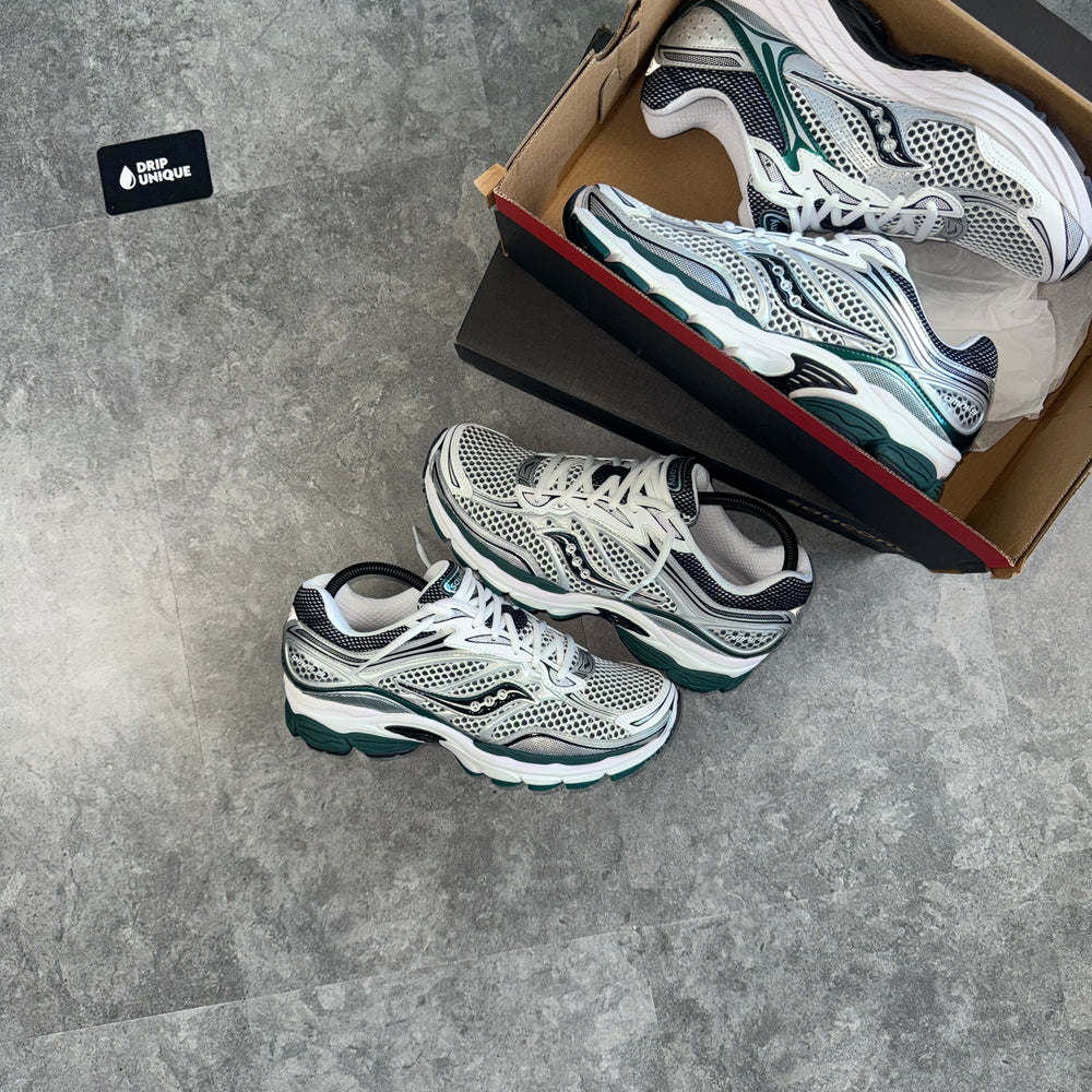 Saucony Omni 9 Pine Green, saucony trainers, dripuniqueuk