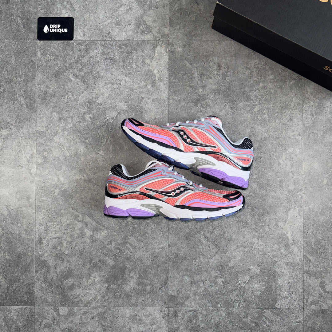 Saucony Omni 9 Pink Purple, saucony shoes, dripuniqueuk