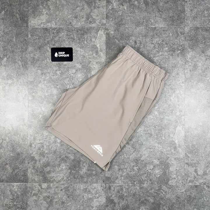 Trailberg Essential 2.0 Shorts Khaki, Trailberg Clothing, dripuniqueuk