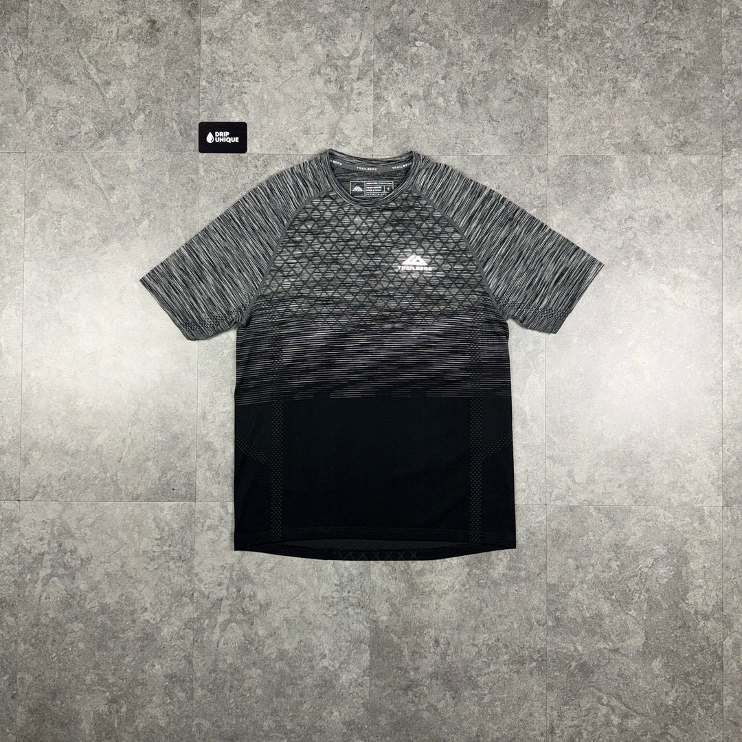 Trailberg Seamless T-Shirt Black, trailberg tshirt, dripuniqueuk