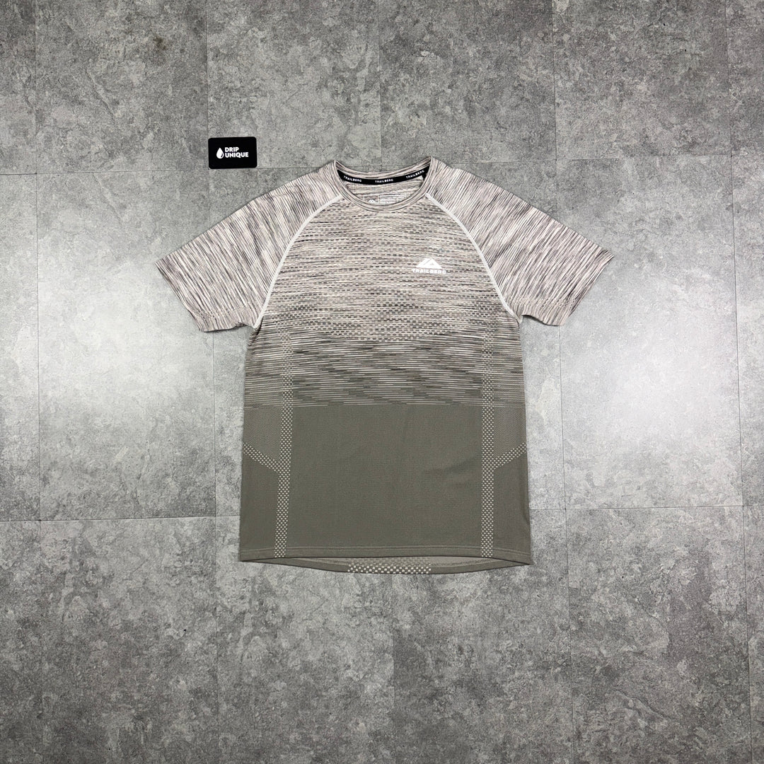 Trailberg Seamless T-Shirt Mocha, trailberg t-shirts, dripuniqueuk