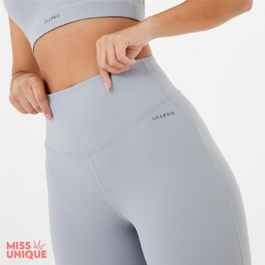 USA Pro Legging Light Grey