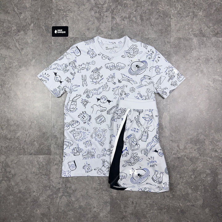 Under Armour Comic Print Set Grey, Under Armour Sets, dripuniqueuk