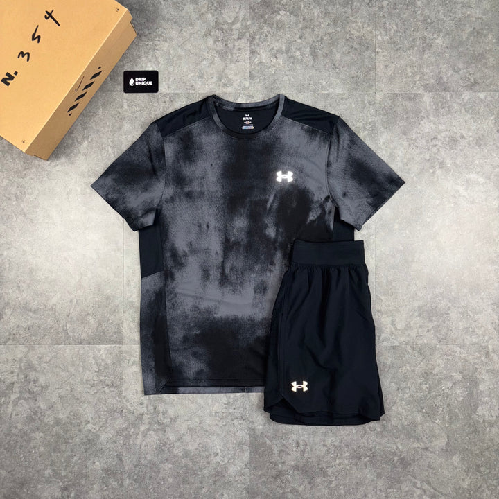 Under Armour Speed Stride T-Shirt Black Smoke, Under Armour Top, dripuniqueuk