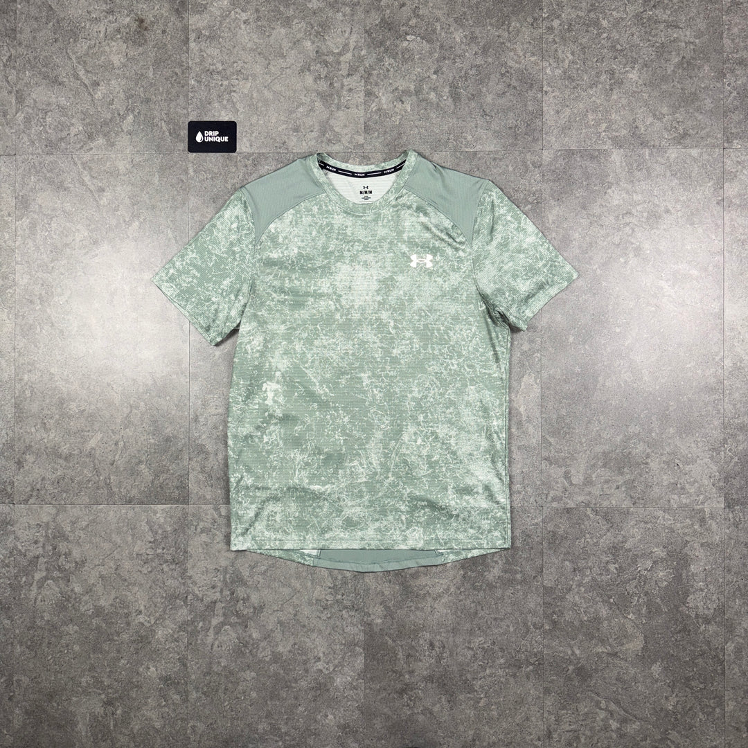 Under Armour Speed Stride T-Shirt Green, under armour tshirt, dripuniqueuk
