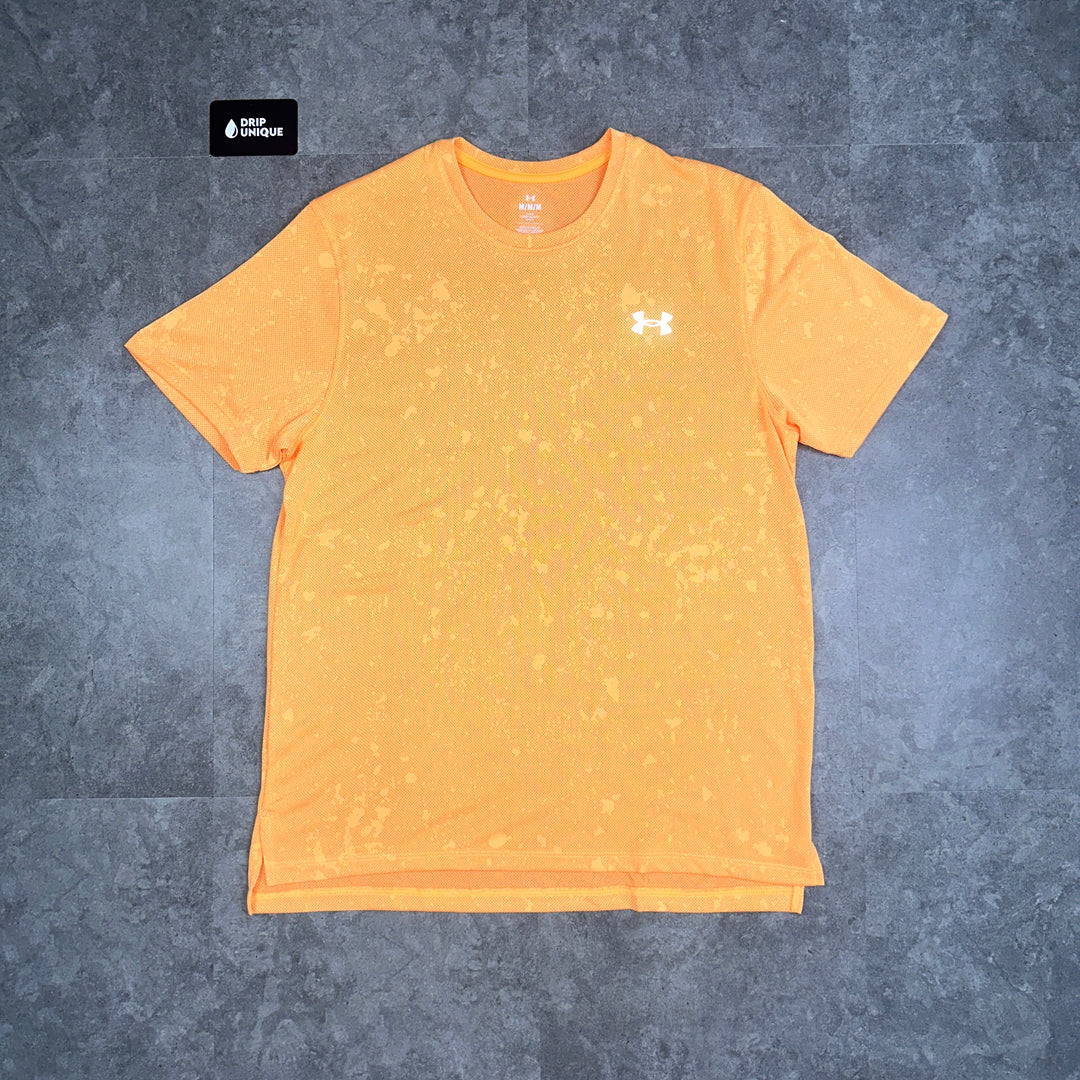 Under armour neon orange shirt new arrivals