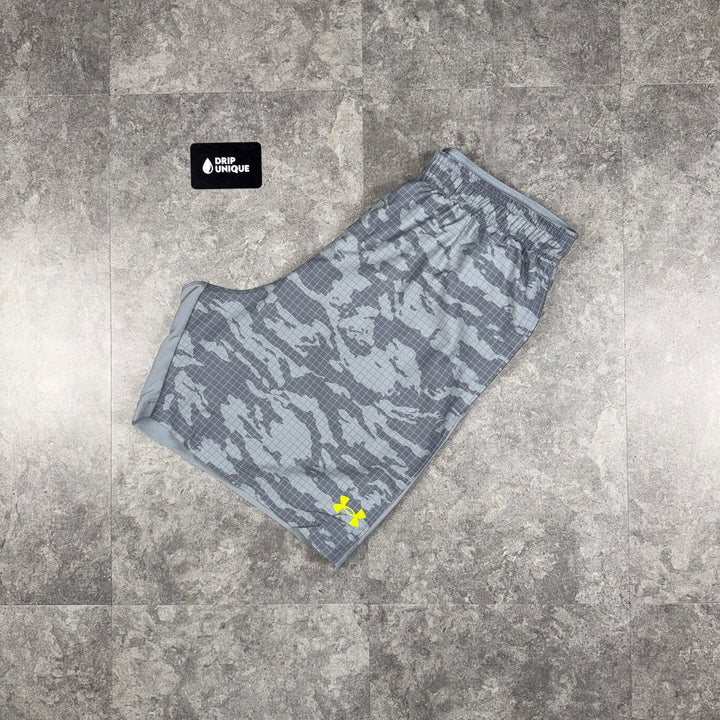 Under Armour Tech Camo Shorts Grey, under armour shorts, dripuniqueuk