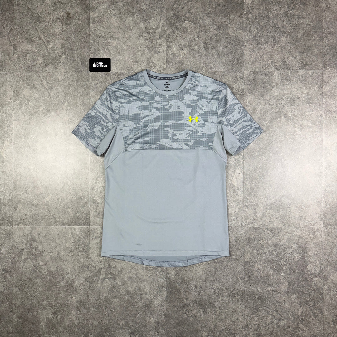 Under Armour Tech Camo T-Shirt Grey, under armour tshirt, dripuniqueuk