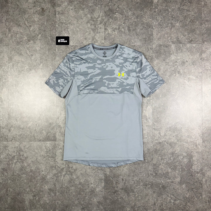 Under Armour Tech Camo T-Shirt Grey, under armour tshirt, dripuniqueuk