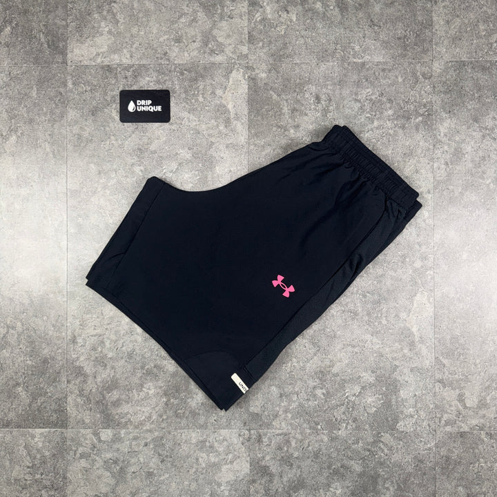 Under Armour Tech Utility Shorts Black / Pink, under armour shorts, dripuniqueuk