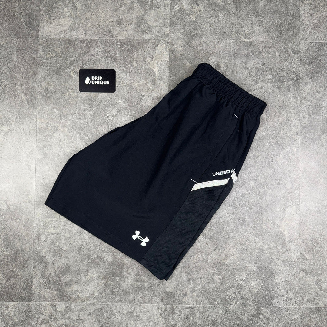 Under Armour Tech Utility Shorts Black, Under Armour Clothing, dripuniqueuk