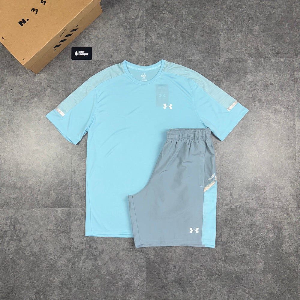 Under Armour Tech Utility Shorts Grey, Under Armour Set, dripuniqueuk