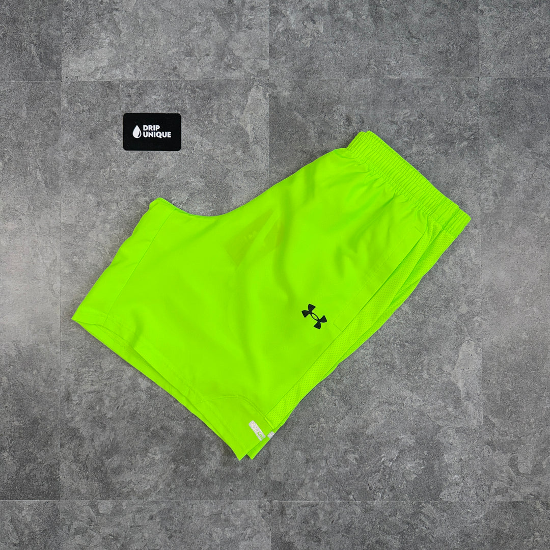Under Armour Tech Utility Shorts Neon, under armour shorts, dripuniqueuk