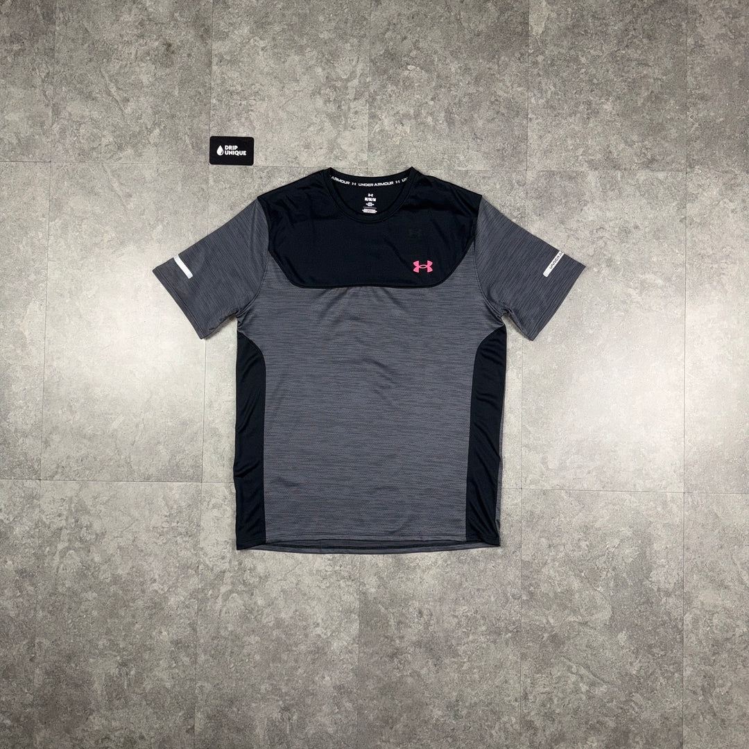 Under Armour Tech Utility T-Shirt Black / Pink, under armour utility tshirt, dripuniqueuk