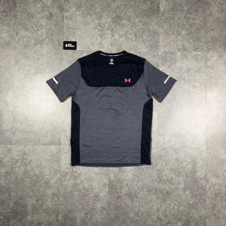 Under Armour Tech Utility T-Shirt Black / Pink, under armour utility tshirt, dripuniqueuk