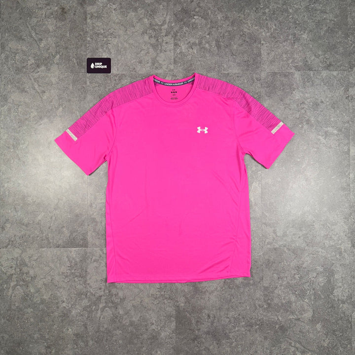 Under Armour Tech Utility T-Shirt Hot Pink, Under Armour T Shirt, dripuniqueuk