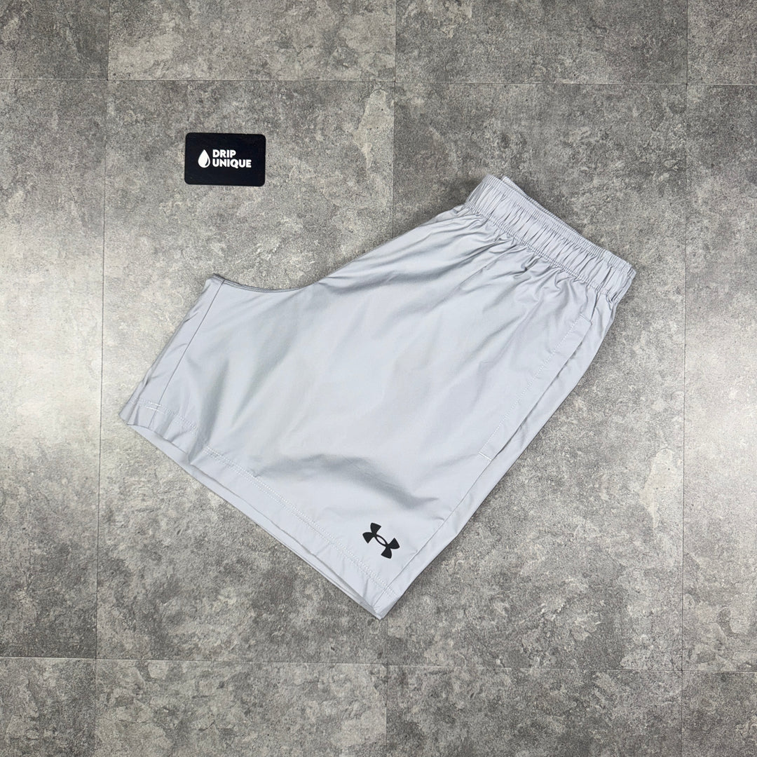 Under Armour Tech Woven Shorts Grey, grey under armour shorts, dripuniqueuk