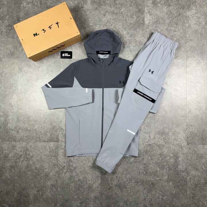 Under Armour Utility Tracksuit Grey, under armour set, dripuniqueuk