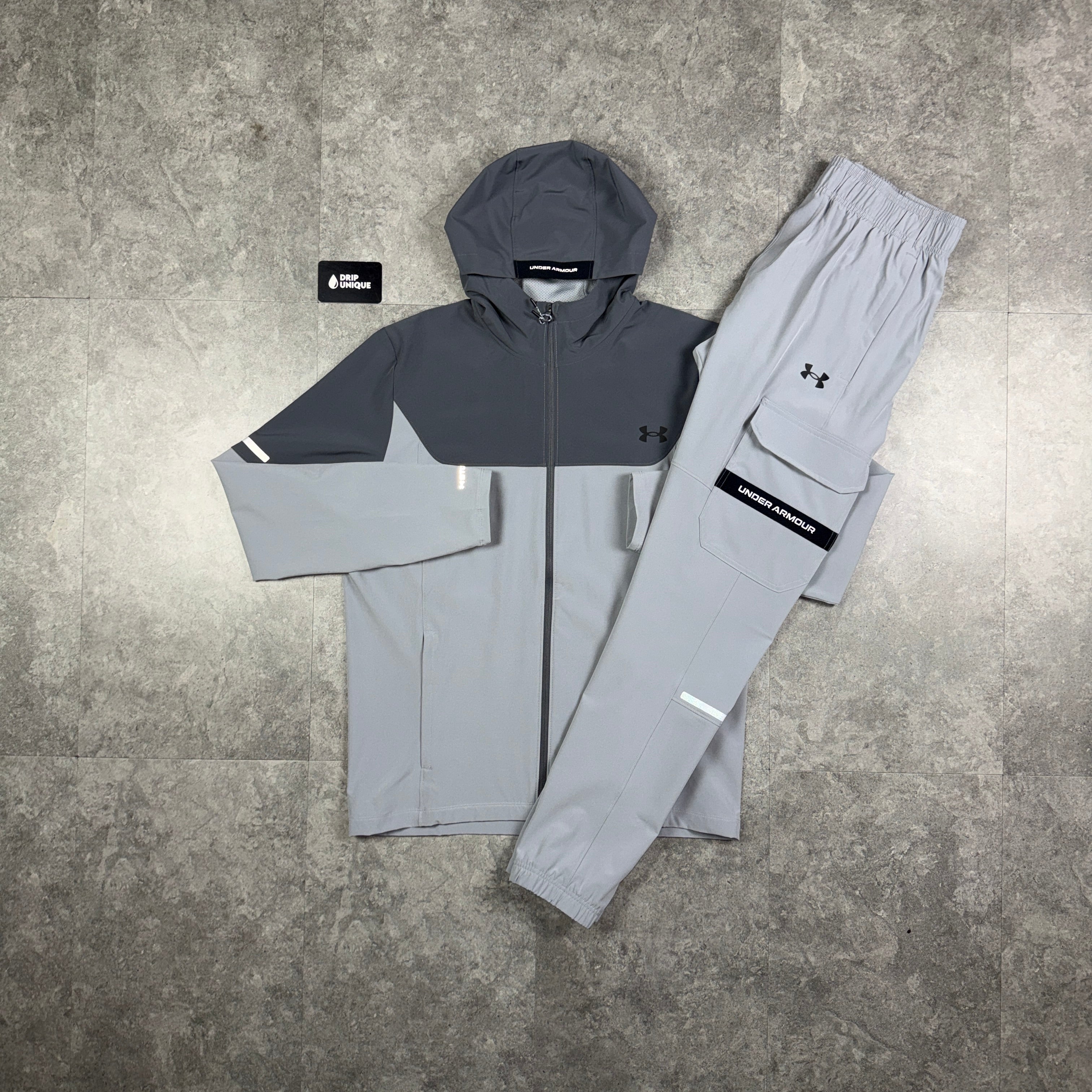 Under Armour Utility Tracksuit Grey – dripuniqueuk
