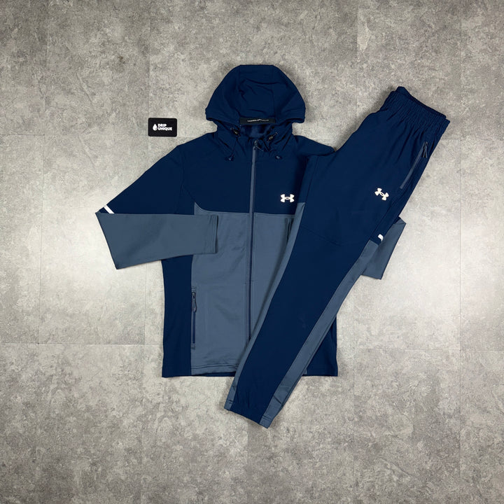 Under Armour Utility Winter Tracksuit Navy, under armour tracksuit, dripuniqueuk