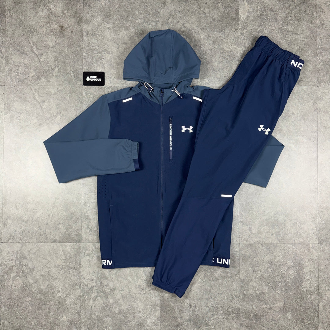 Under Armour Vanish Tracksuit Navy, under armour set, dripuniqueuk