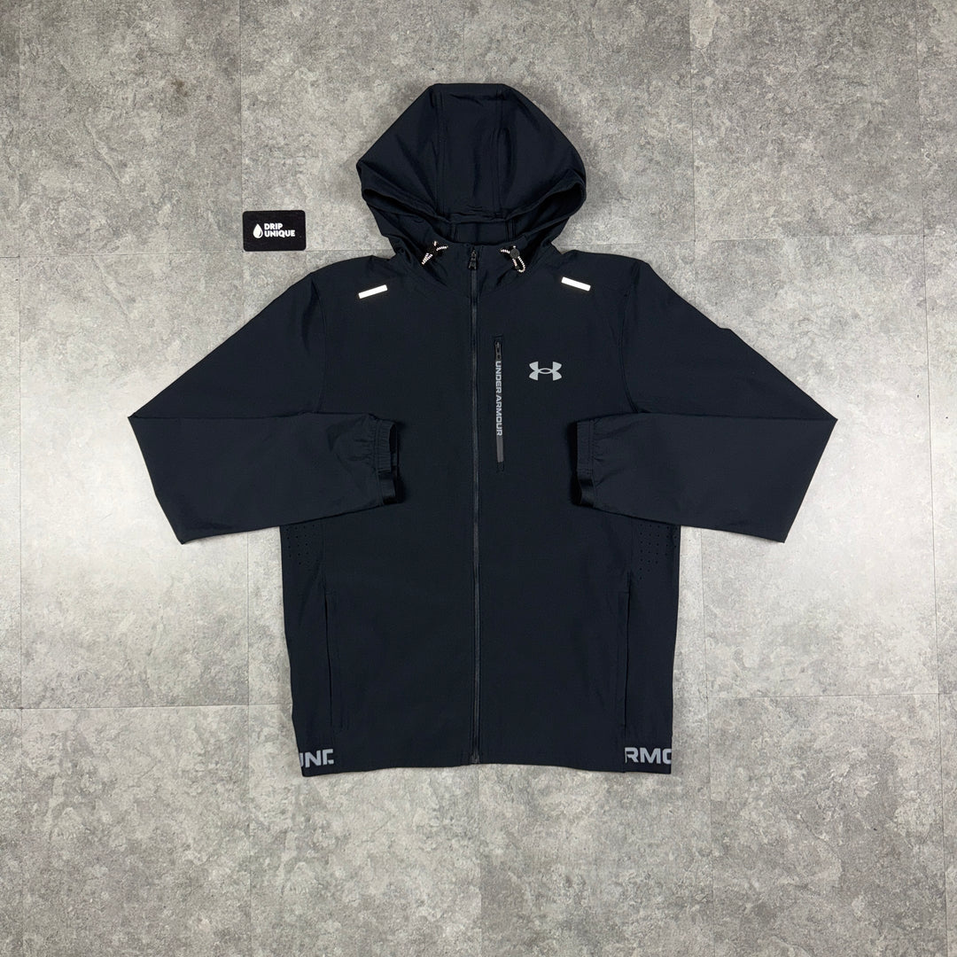 Under Armour Vanish Windrunner Jacket Black, under armour jacket, dripuniqueuk