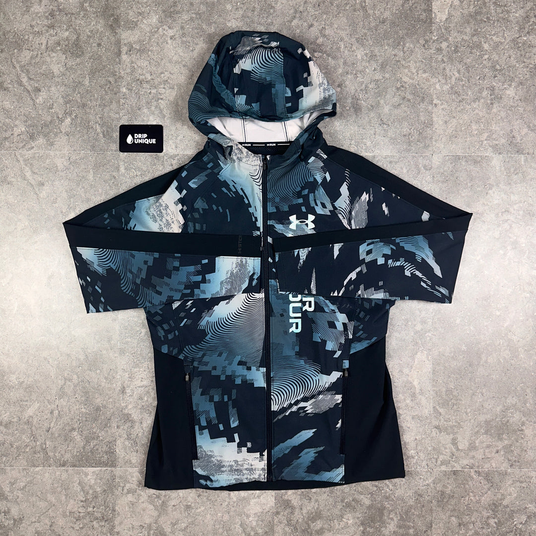 Under Armour Windrunner Jacket Blue Storm, Under Armour Jacket, dripuniqueuk
