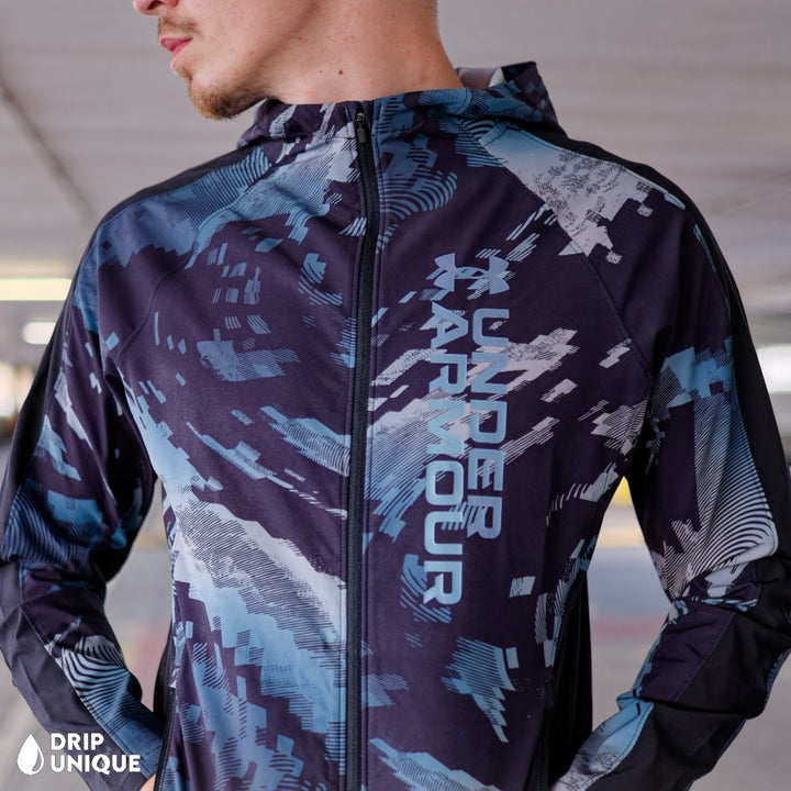 Under Armour Windrunner Jacket Blue Storm, Under Armour Windrunner Jacket, dripuniqueuk