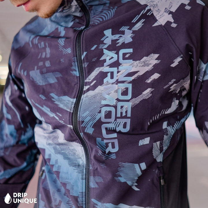Under Armour Windrunner Jacket Blue Storm, Under Armour, dripuniqueuk
