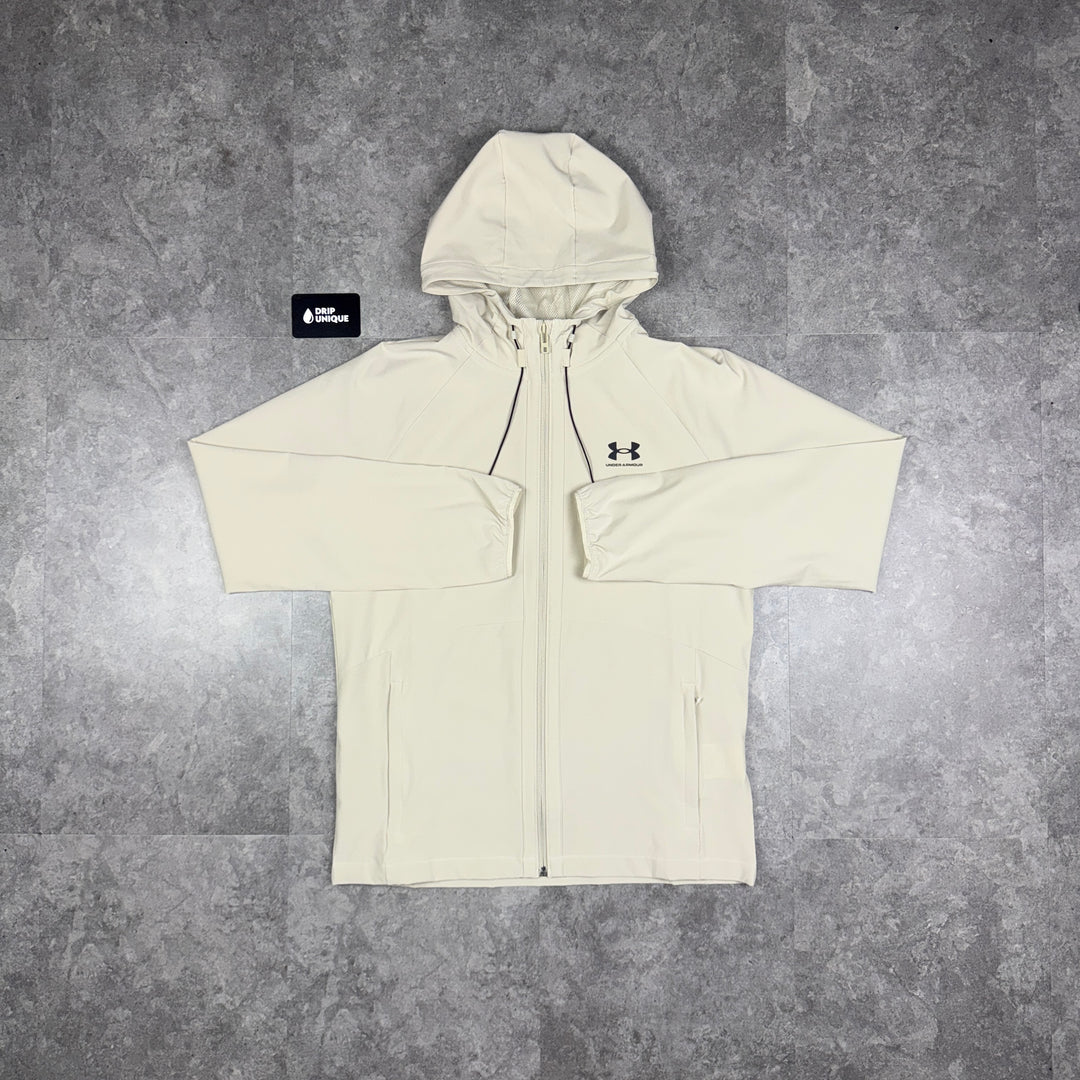 Under Armour Windrunner Jacket Stone, Under Armour Windrunner, dripuniqueuk