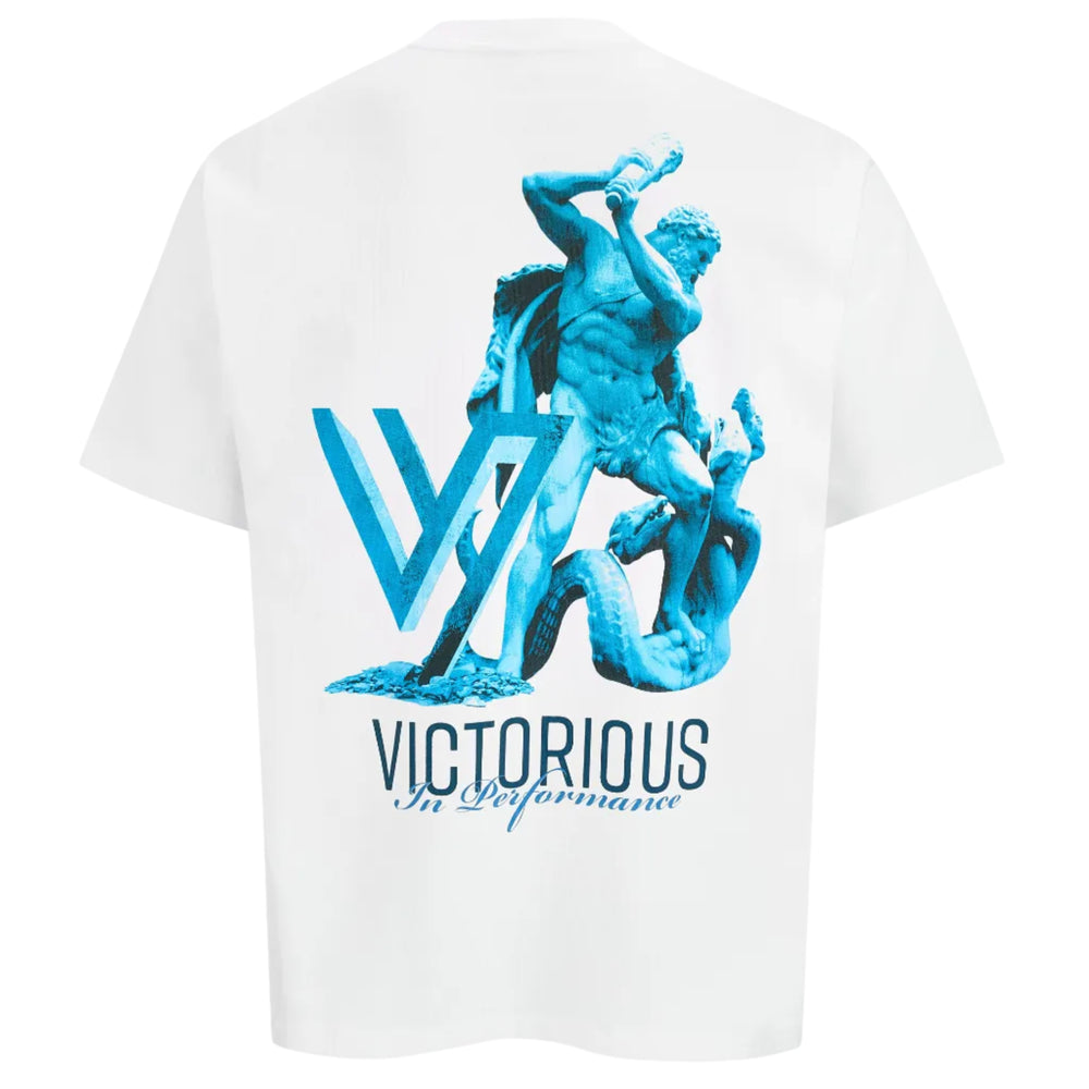 VCTRS Gladius T-Shirt White, vctrs tshirt back, dripuniqueuk