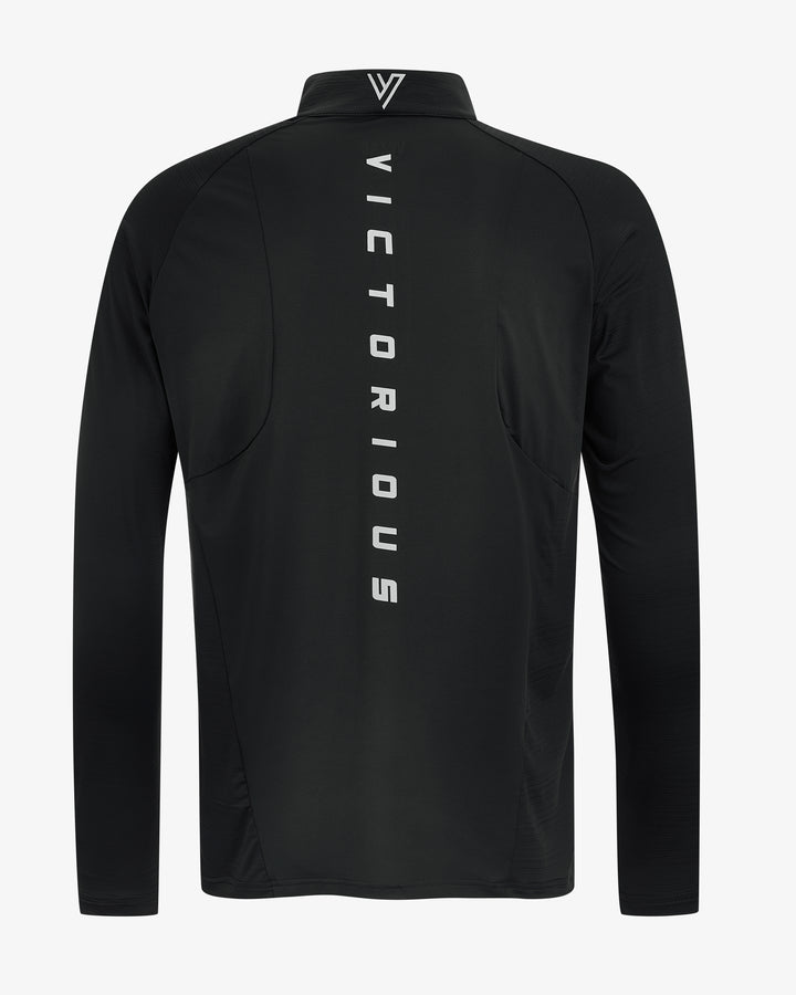 VCTRS Tiro 1/4 Zip Black, vctrs 1/4 zip top, dripuniqueuk