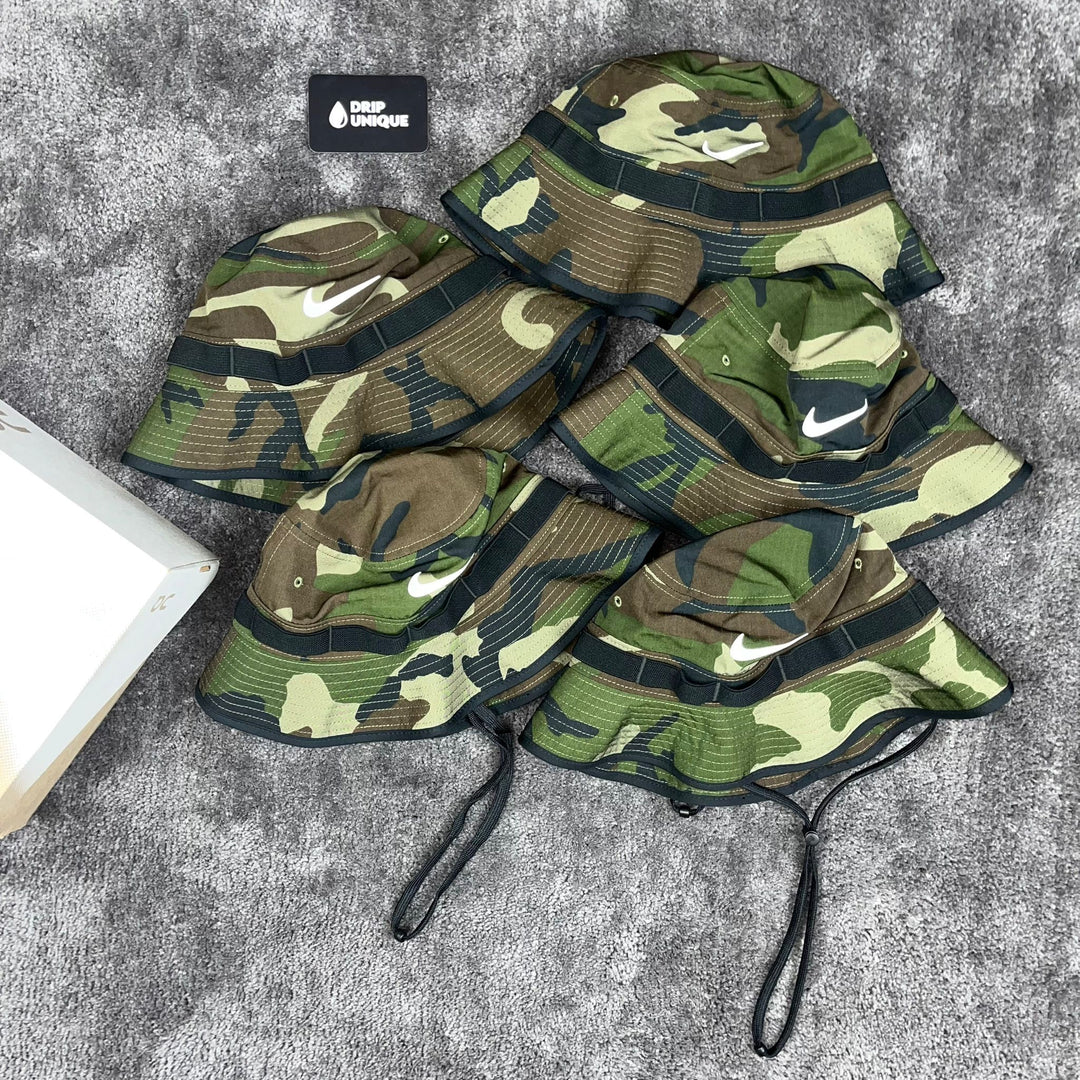 Nike Bucket Hat Camo dripuniqueuk